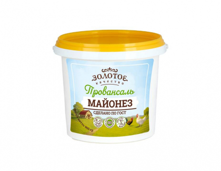МАЙОНЕЗ "ЗОЛОТОЕ КАЧЕСТВО", ПРОВАНСАЛЬ, 67% - Молочная продукция "ЗОЛОТОЕ качество", Москва