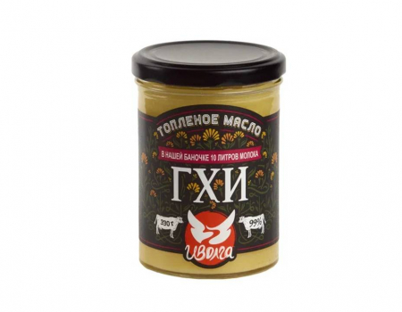 ТОПЛЕНОЕ МАСЛО ГХИ "ИВОЛГА" 99% - Молочная продукция "ЗОЛОТОЕ качество", Москва