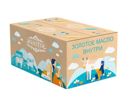 Спред  растительно-жировой "ЗОЛОТОЕ КАЧЕСТВО"  72,5% - Молочная продукция "ЗОЛОТОЕ качество", Москва