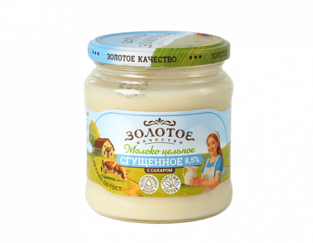 СГУЩЕННОЕ МОЛОКО "ЗОЛОТОЕ КАЧЕСТВО" (500 гр.) - Молочная продукция "ЗОЛОТОЕ качество", Москва