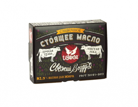 СЛИВОЧНОЕ МАСЛО «ИВОЛГА»  82,5% - Молочная продукция "ЗОЛОТОЕ качество", Москва